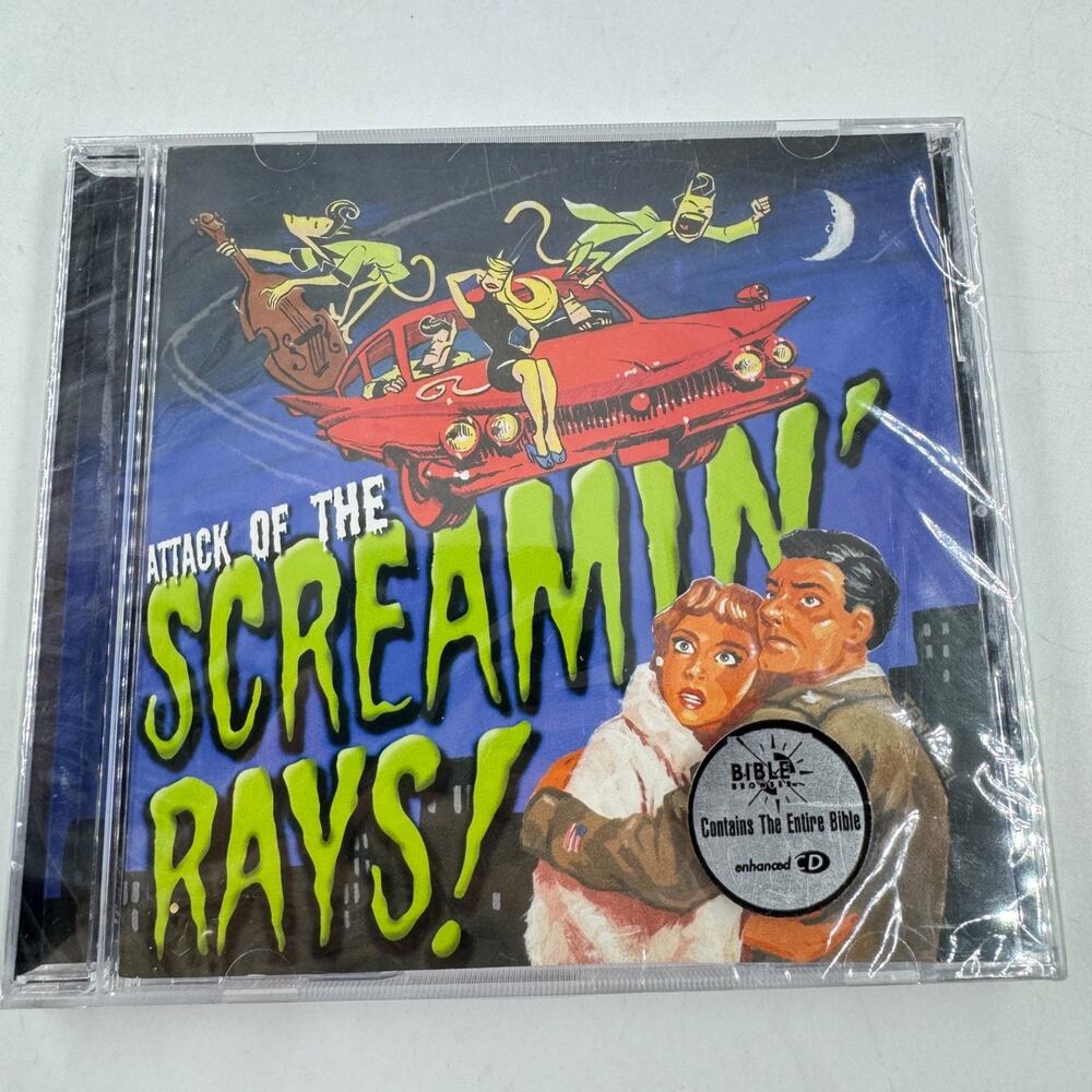 THE SCREAMIN' RAYS Attack of the Screamin Rays 1999 Metro Vox CD Brand New BIBLE